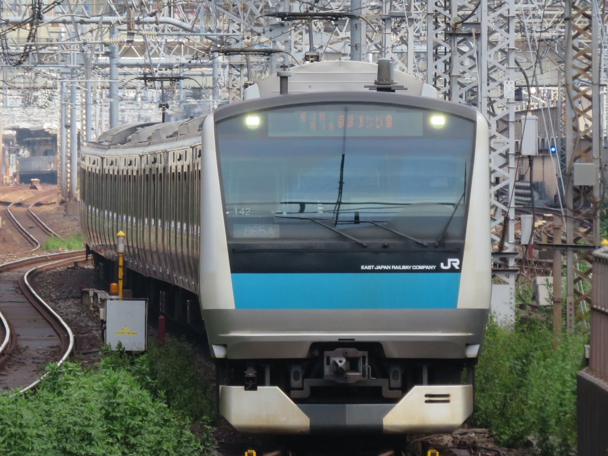 JR東日本 さいたま車両センター E233系 サイ142編成