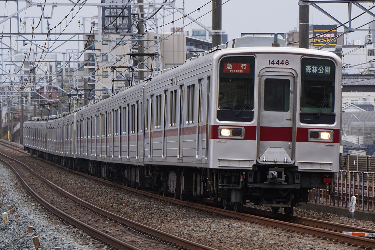 東武鉄道 森林公園検修区 10030型 11448F