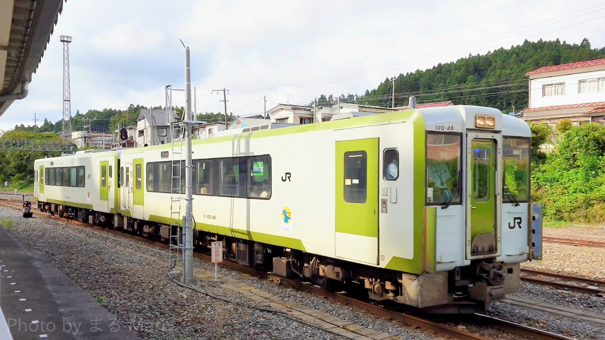 JR東日本  盛岡車両センター 一ノ関派出所 キハ100系 キハ100-46