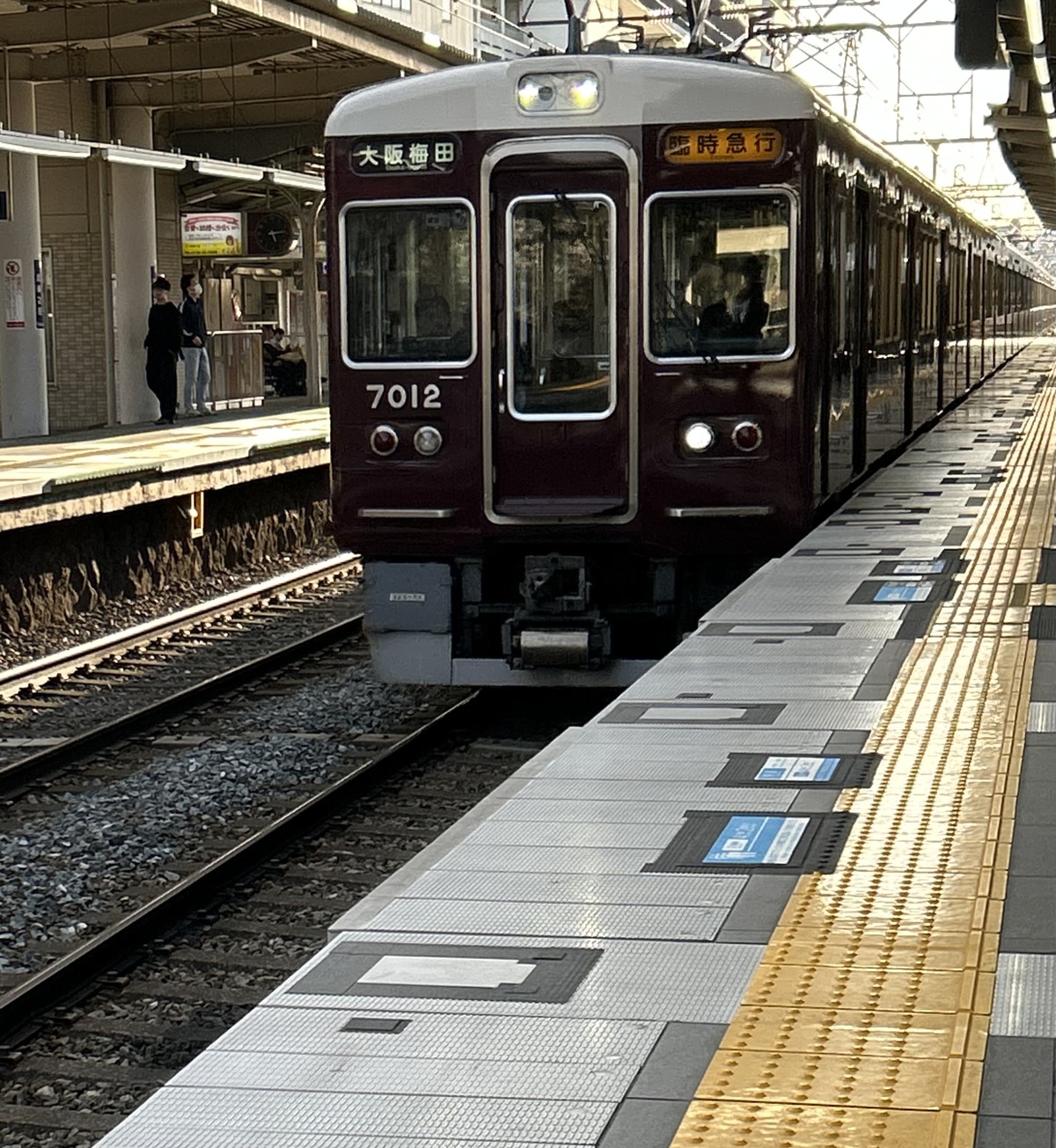 阪急電鉄 西宮車庫 7000系 7012f