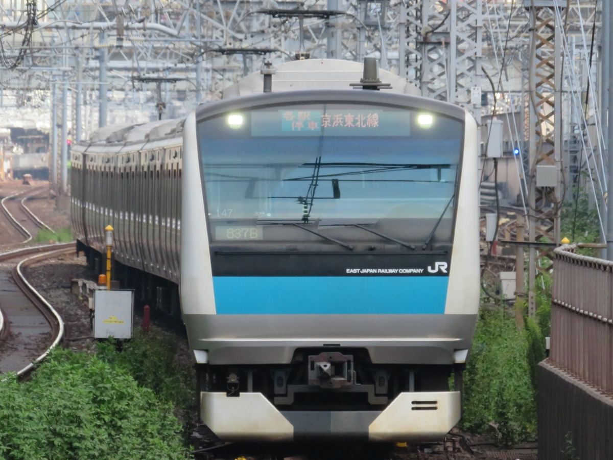 JR東日本 さいたま車両センター E233系 サイ147編成