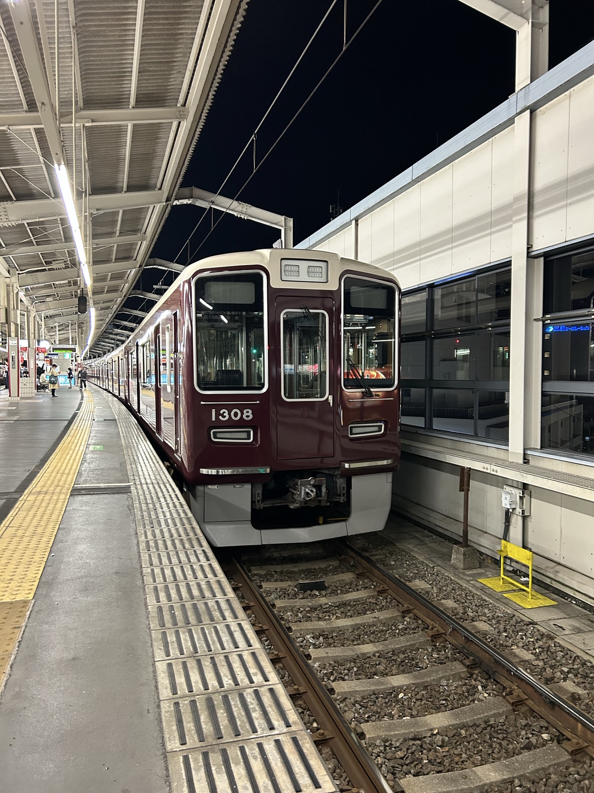 阪急電鉄 正雀車庫 1300系 1308f