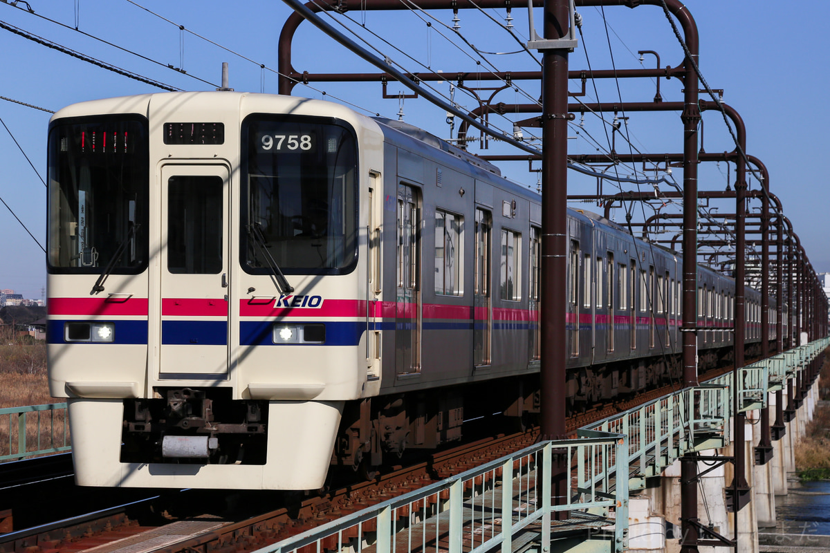 京王電鉄  9000系 9708F
