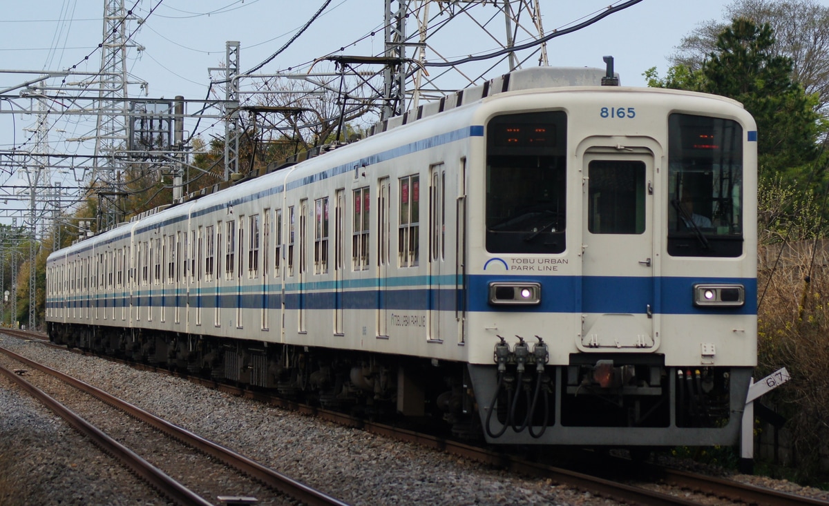 東武鉄道 南栗橋車両管区七光台支所 8000系 8165F