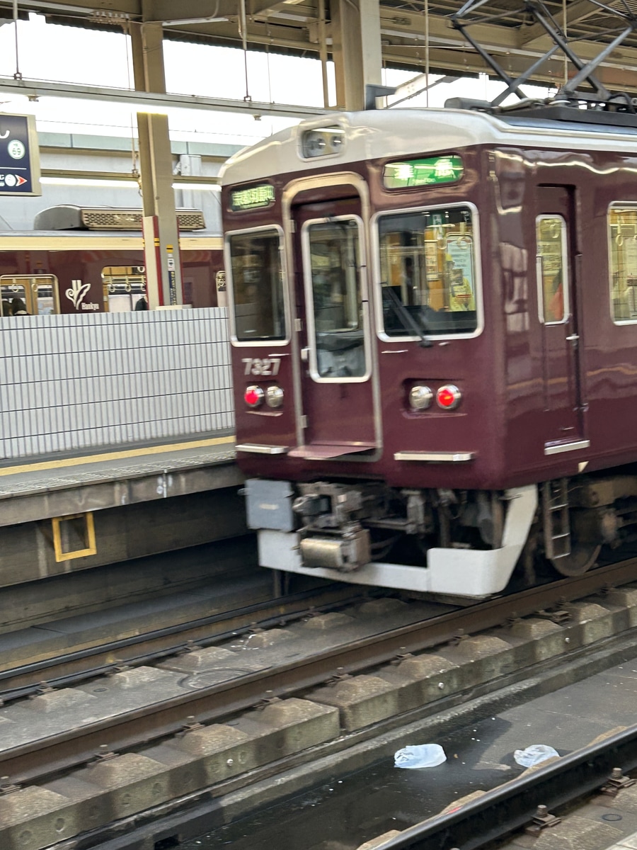 阪急電鉄 正雀車庫 7300系 7327f