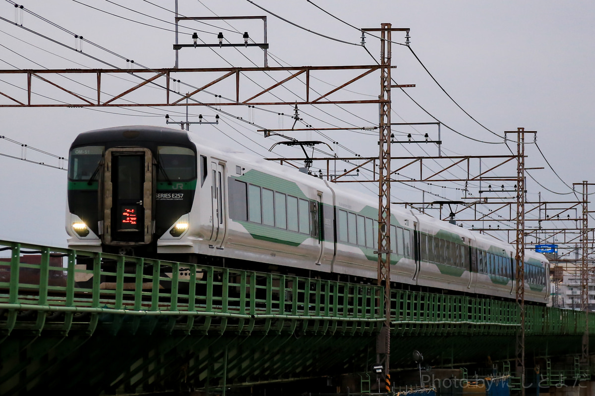 JR東日本  E257系 OM-51編成