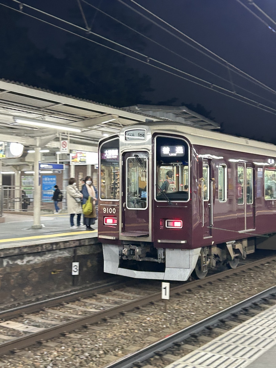 阪急電鉄 西宮車庫 9000系 9000f