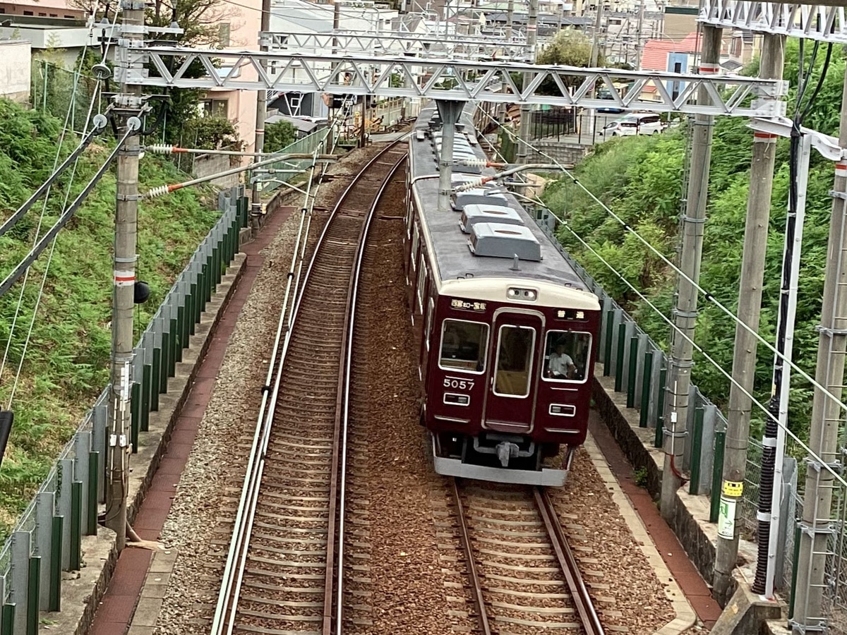 阪急電鉄 西宮車庫 5000系 5006f
