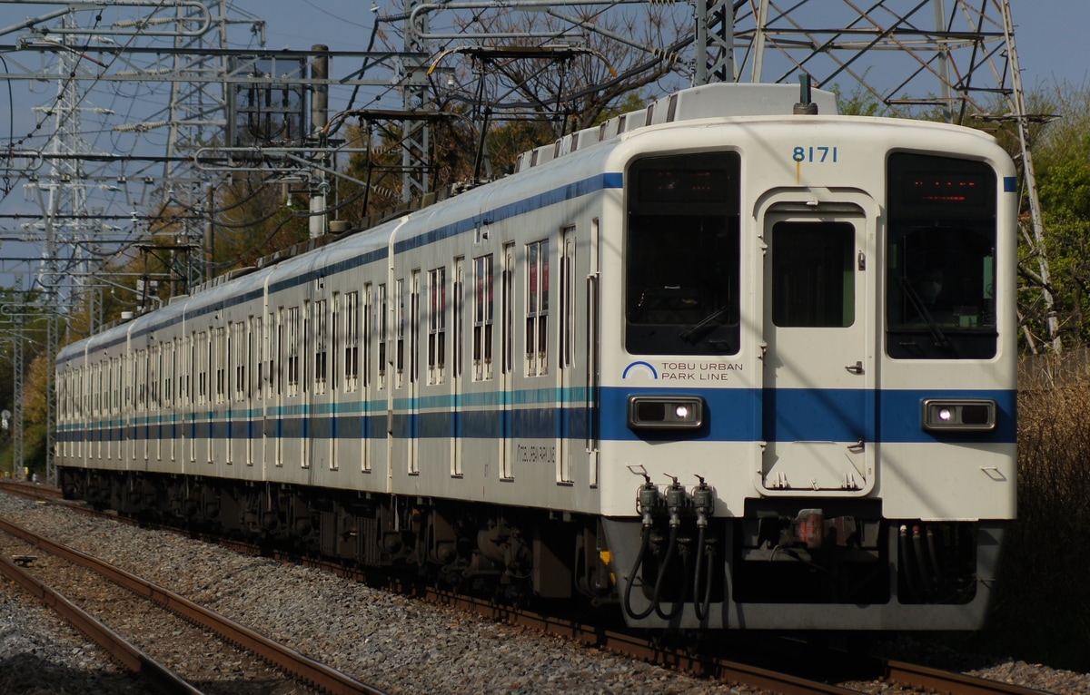 東武鉄道 南栗橋車両管区七光台支所 8000系 8171F