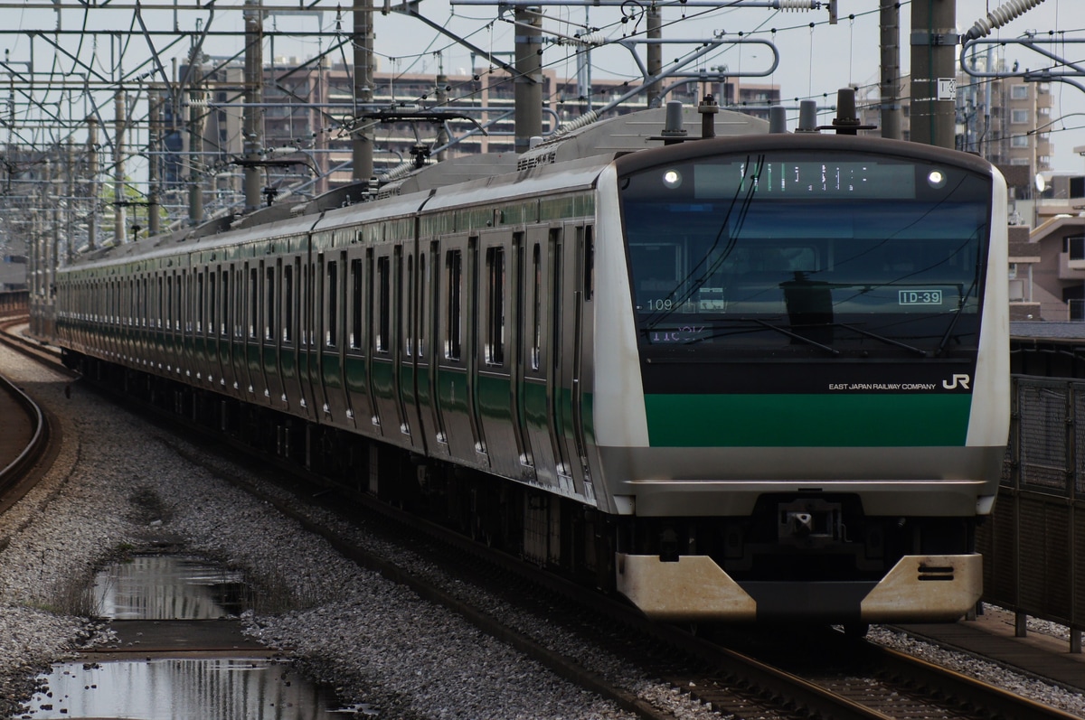 JR東日本 川越車両センター E233系 ハエ109編成