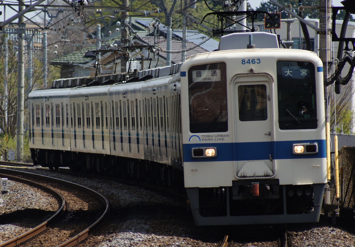 東武鉄道 南栗橋車両管区七光台支所 8000系 8163F