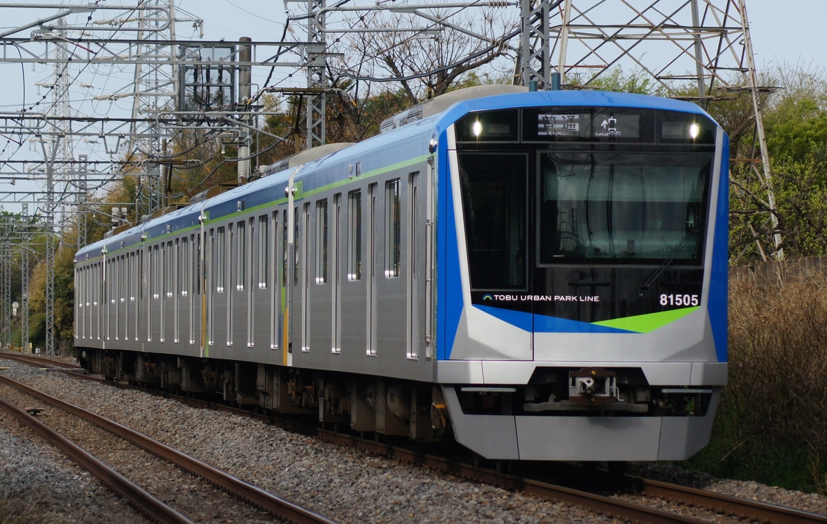 東武鉄道 南栗橋車両管区七光台支所 80000系 81505F