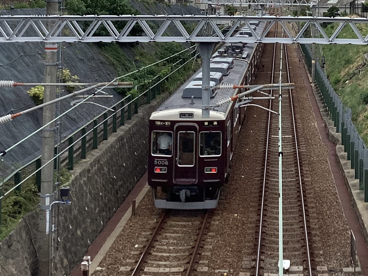 阪急電鉄 西宮車庫 5000系 5006f
