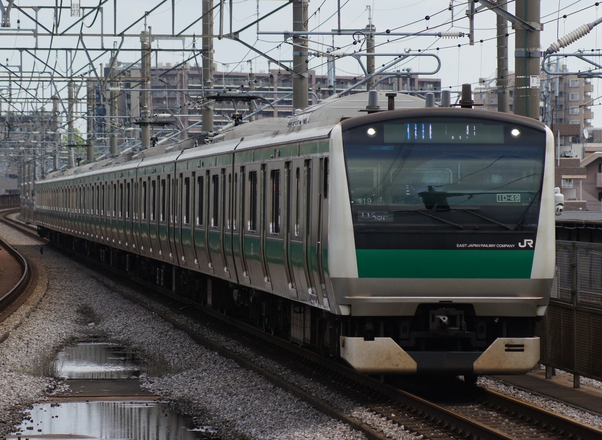 JR東日本 川越車両センター E233系 ハエ119編成