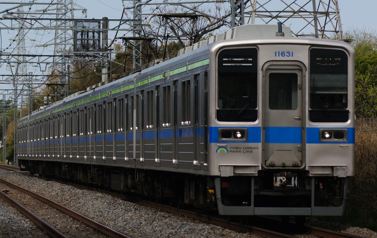 東武鉄道 南栗橋車両管区七光台支所 10030系 11631F