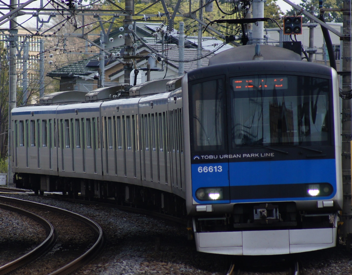 東武鉄道 南栗橋車両管区七光台支所 60000系 61613F