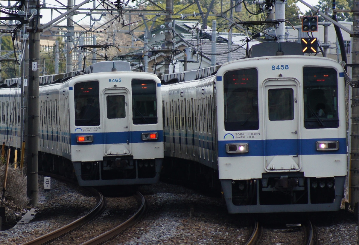 東武鉄道 南栗橋車両管区七光台支所 8000系 8158F