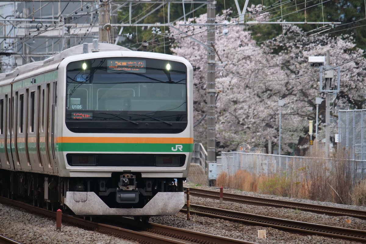 JR東日本 小山車両センター E231系 ヤマU105編成