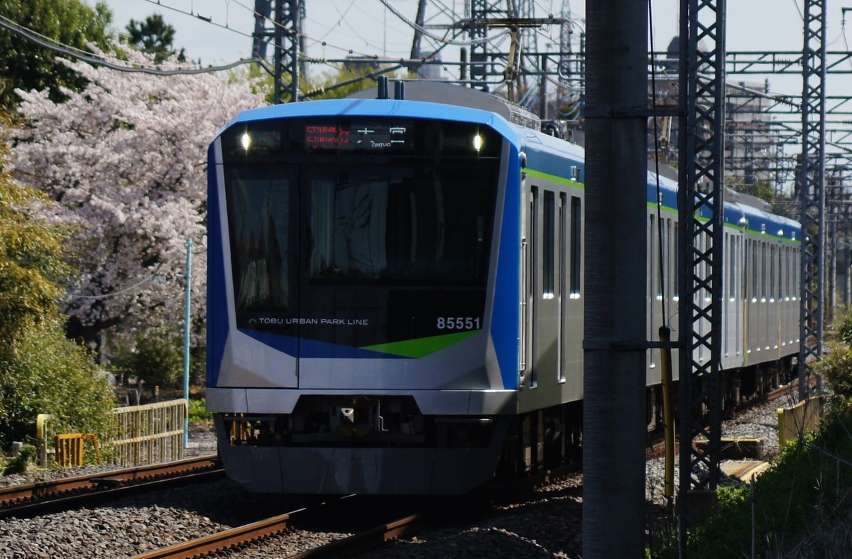 東武鉄道 南栗橋車両管区七光台支所 80000系 81551F