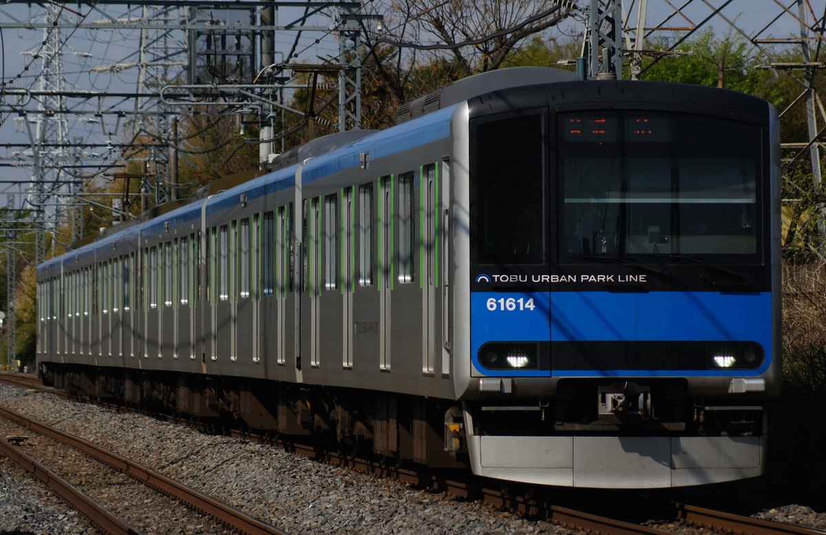 東武鉄道 南栗橋車両管区七光台支所 60000系 61614F