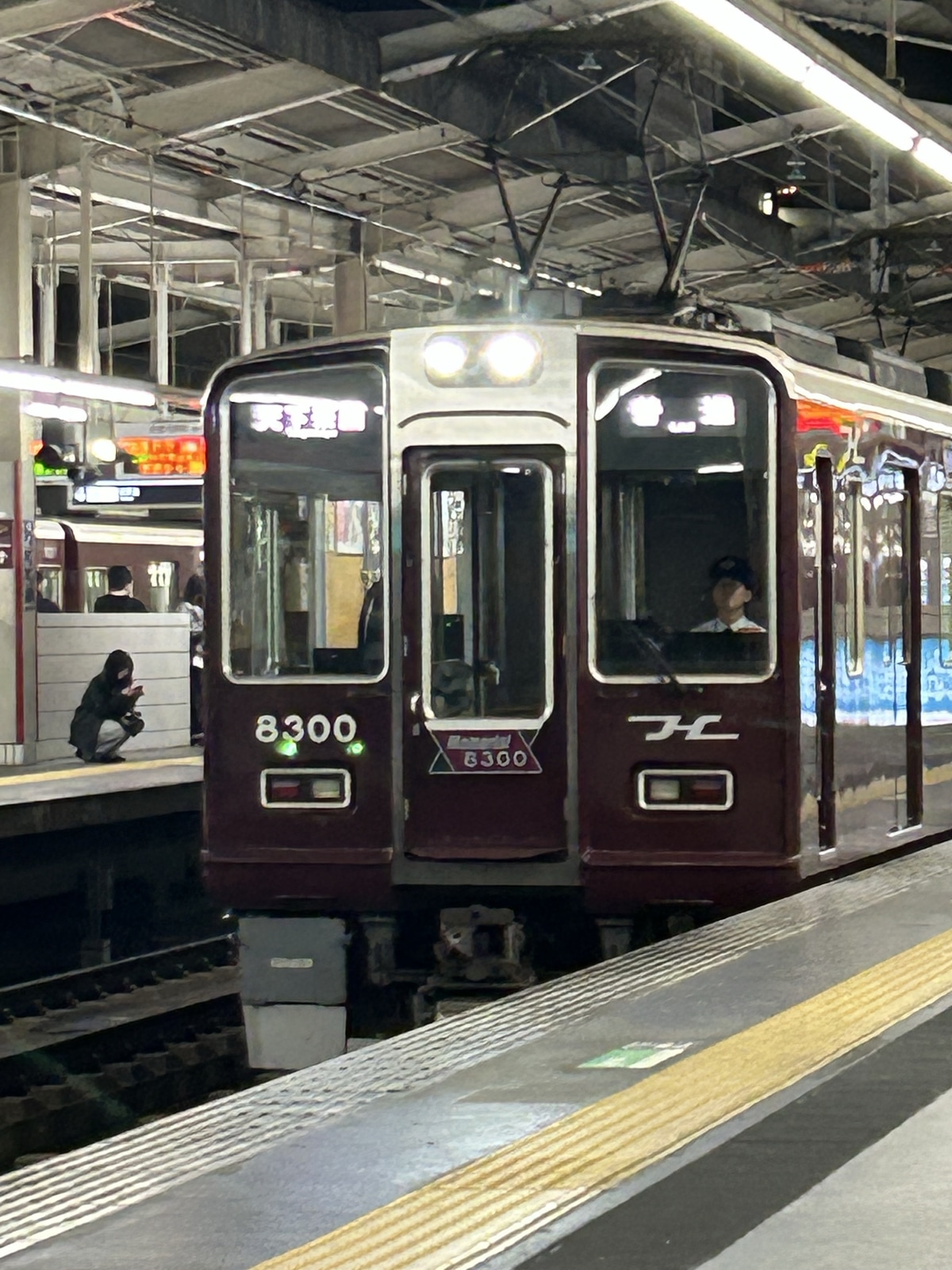 阪急電鉄 正雀車庫 8300系 8300f
