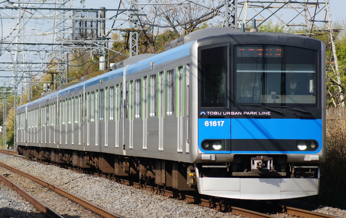 東武鉄道 南栗橋車両管区七光台支所 60000系 61617F