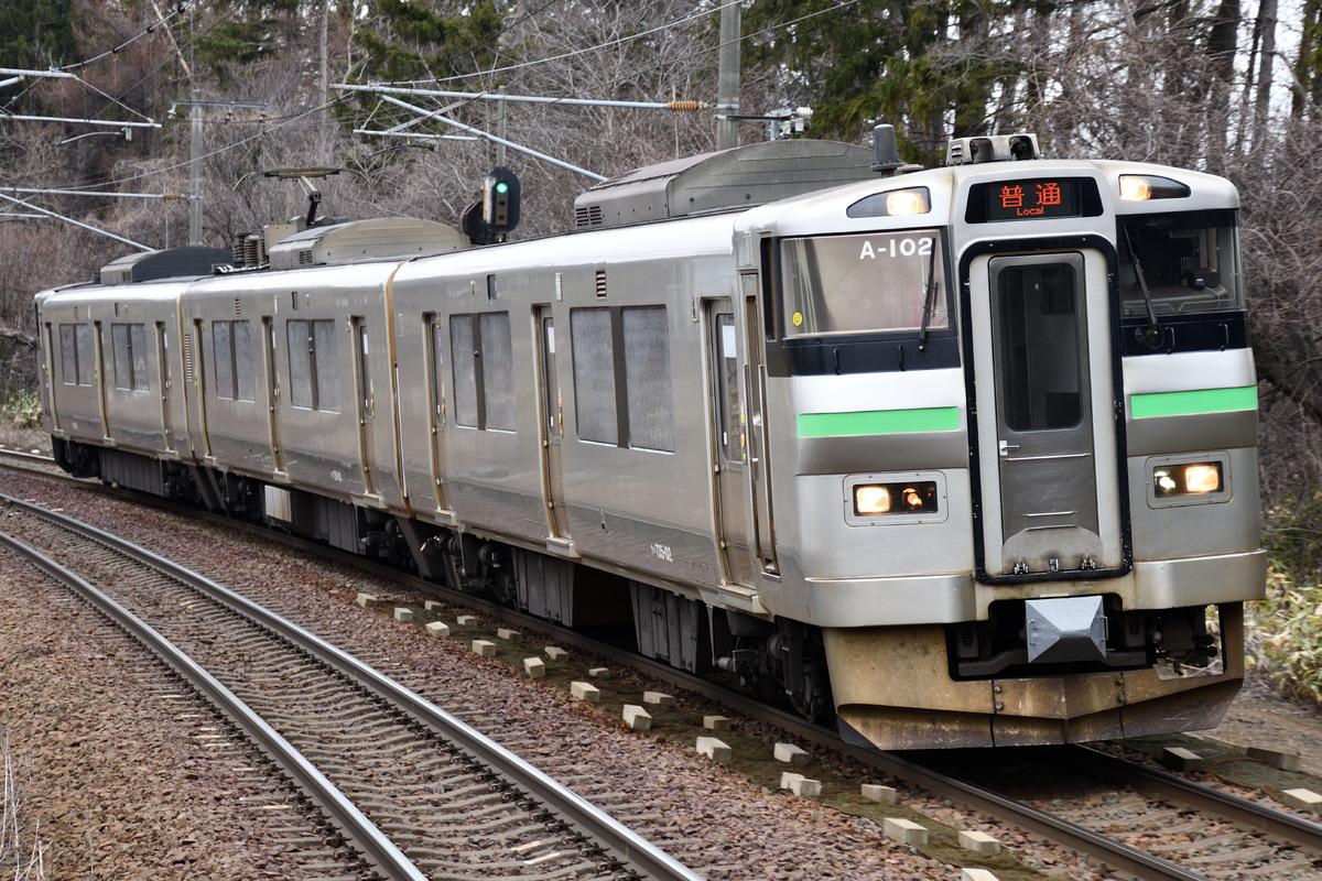 JR北海道 札幌運転所 735系 A-102編成