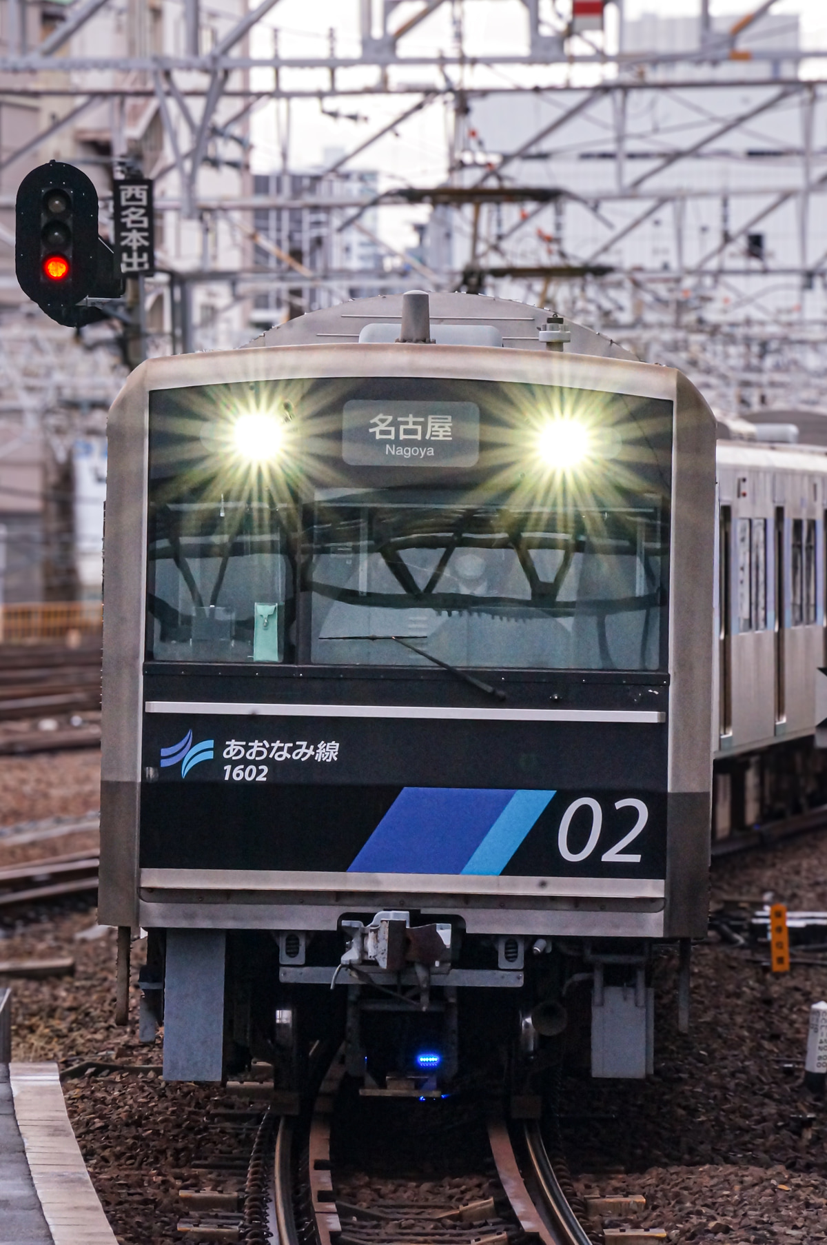 名古屋臨海高速鉄道 潮凪車庫 1000形 1102f