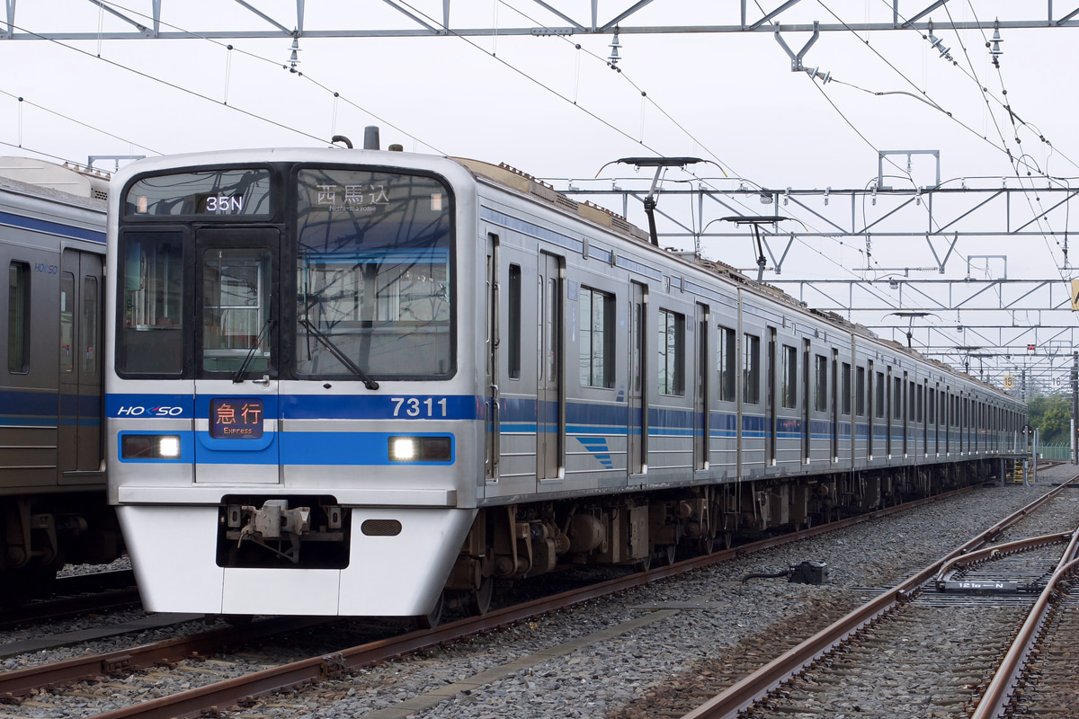 北総鉄道 印旛車両基地 7300形 7318編成