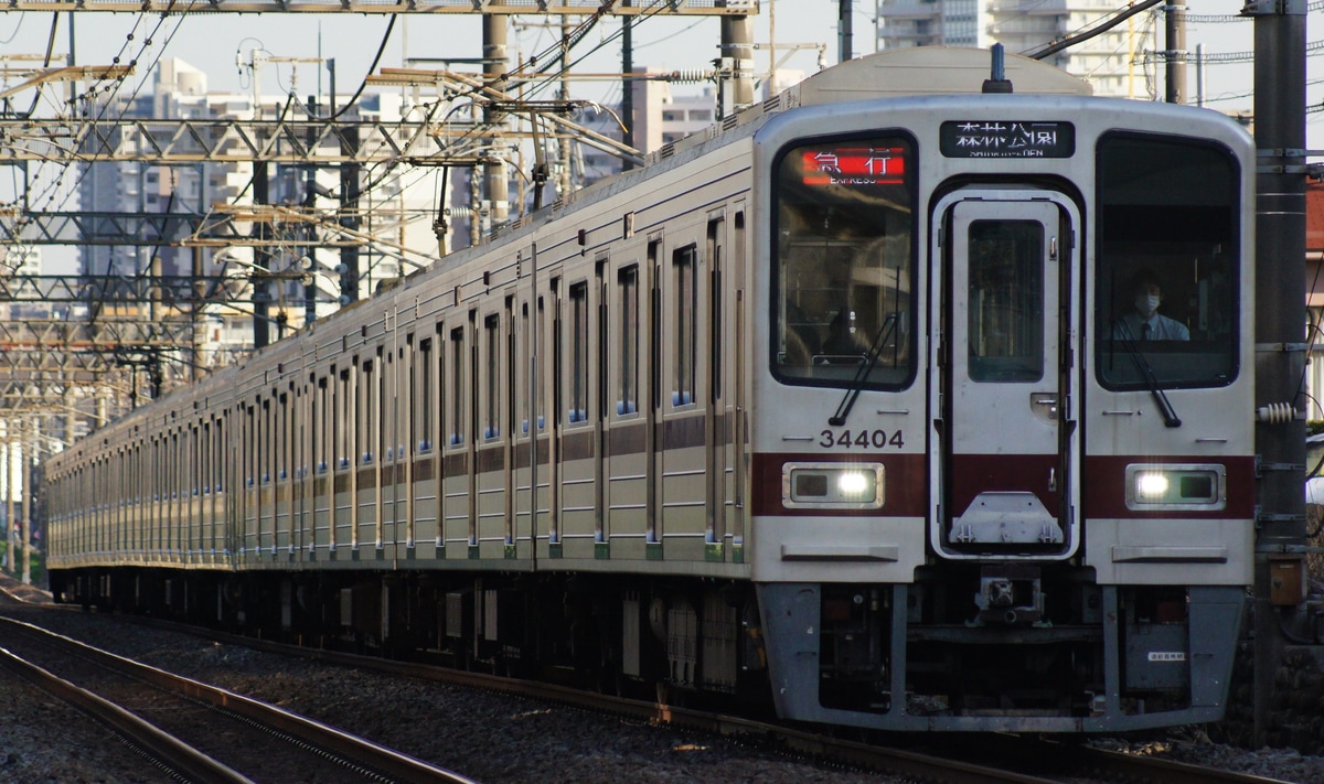 東武鉄道 森林公園検修区 30000系 31404F+31604F