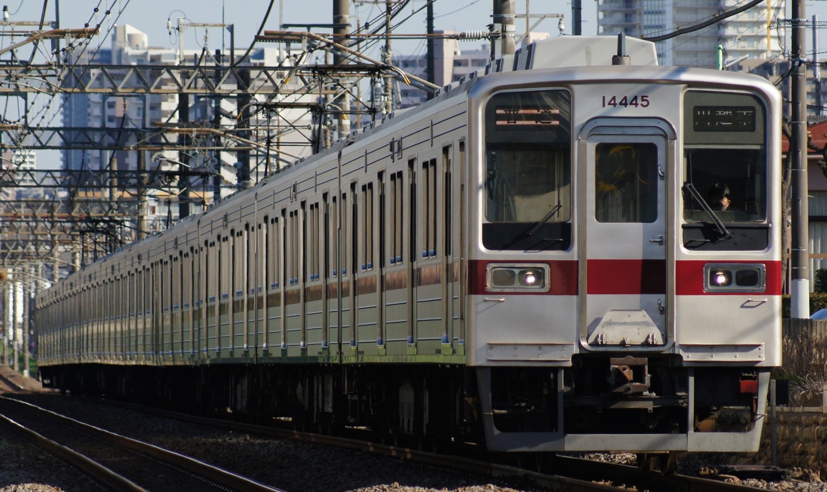東武鉄道 森林公園検修区 10030系 11445F