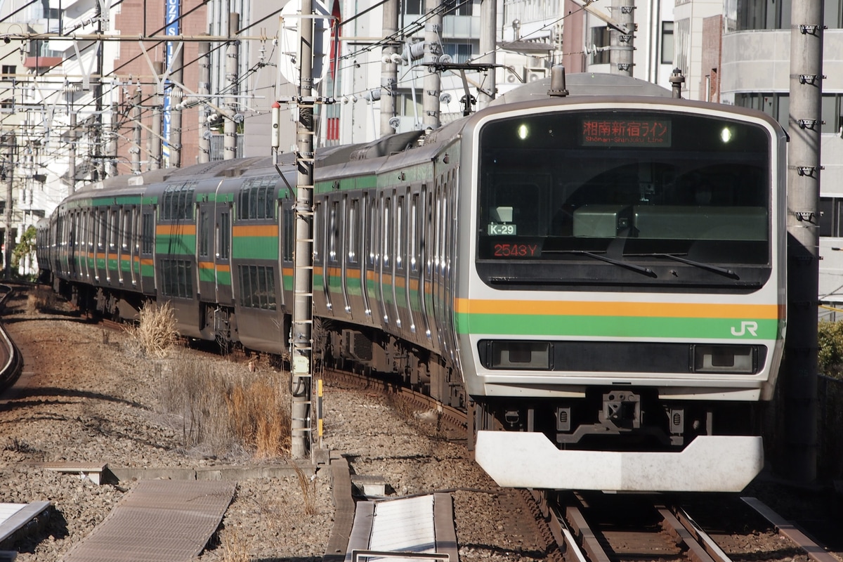 JR東日本 国府津車両センター E231系 K-29編成