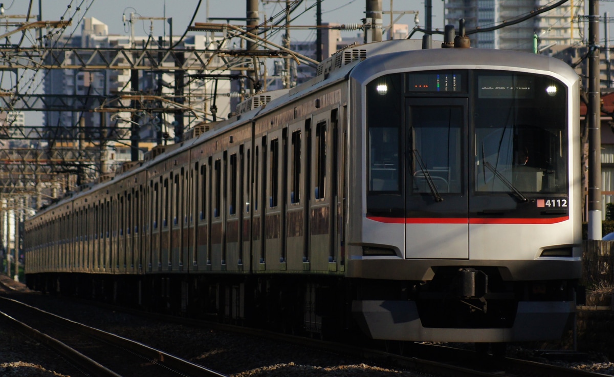 東急電鉄 元住吉検車区 5050系 4112F