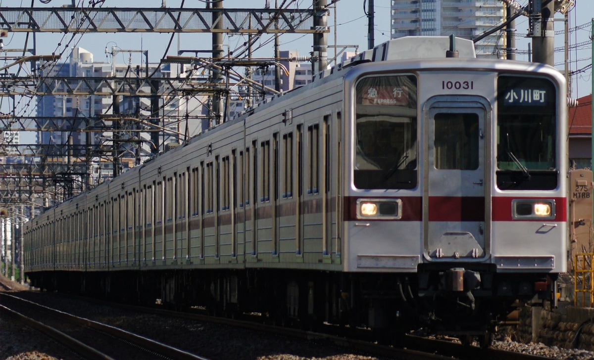 東武鉄道 森林公園検修区 10030系 11031F
