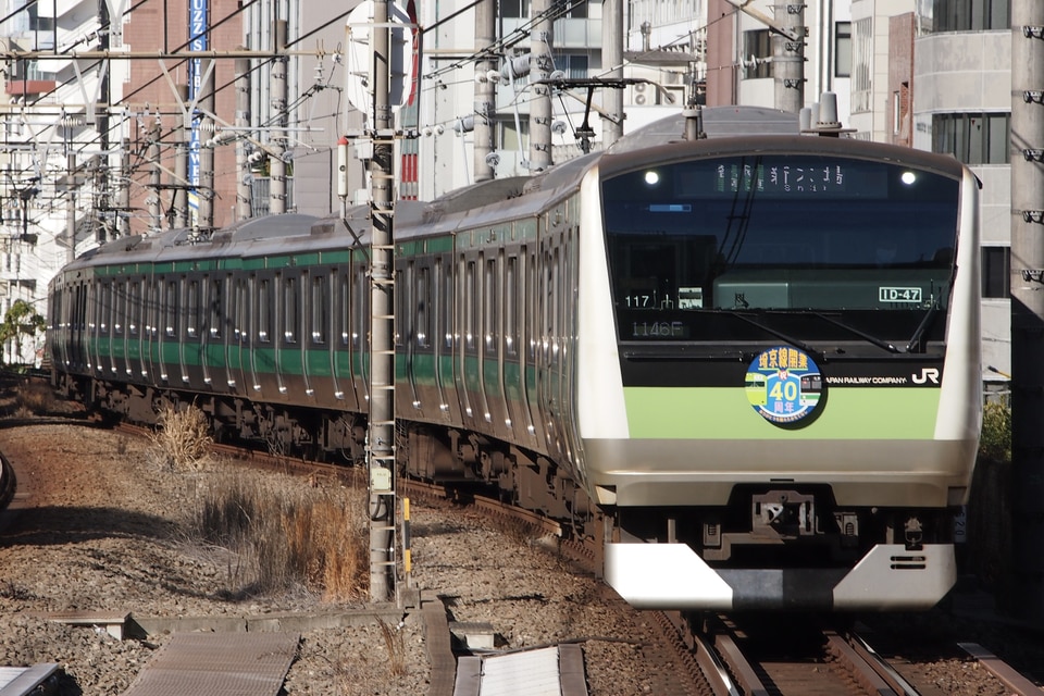 JR東E233系ハエ117編成<br class="br-sp" />(川117編成)(カワ117編成)の写真
