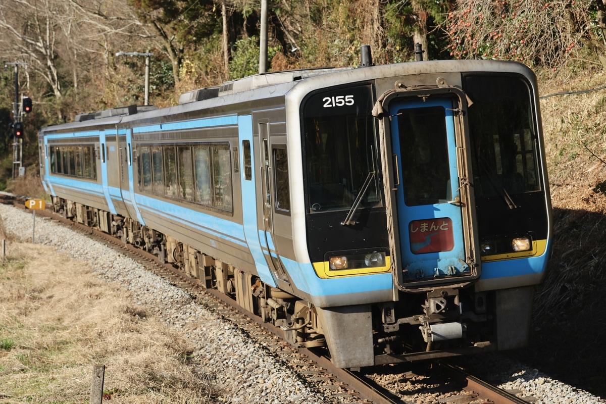 JR四国 高松運転所 2000系 2155