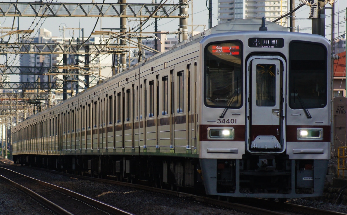 東武鉄道 森林公園検修区 30000系 31401F+31601F