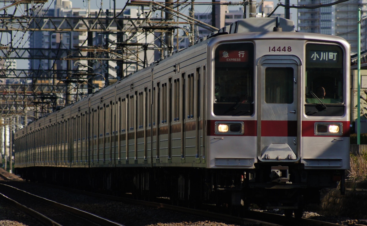 東武鉄道 森林公園検修区 10030系 11448F