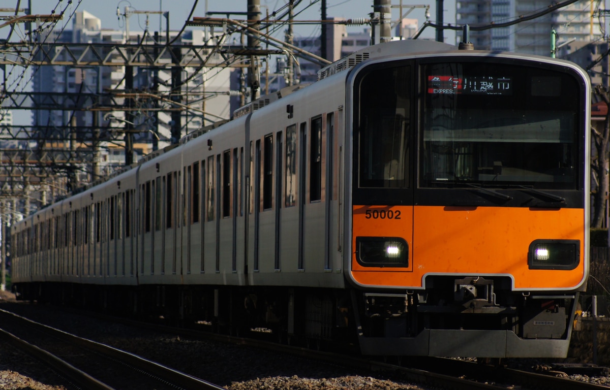 東武鉄道 森林公園検修区 50000系 51002F
