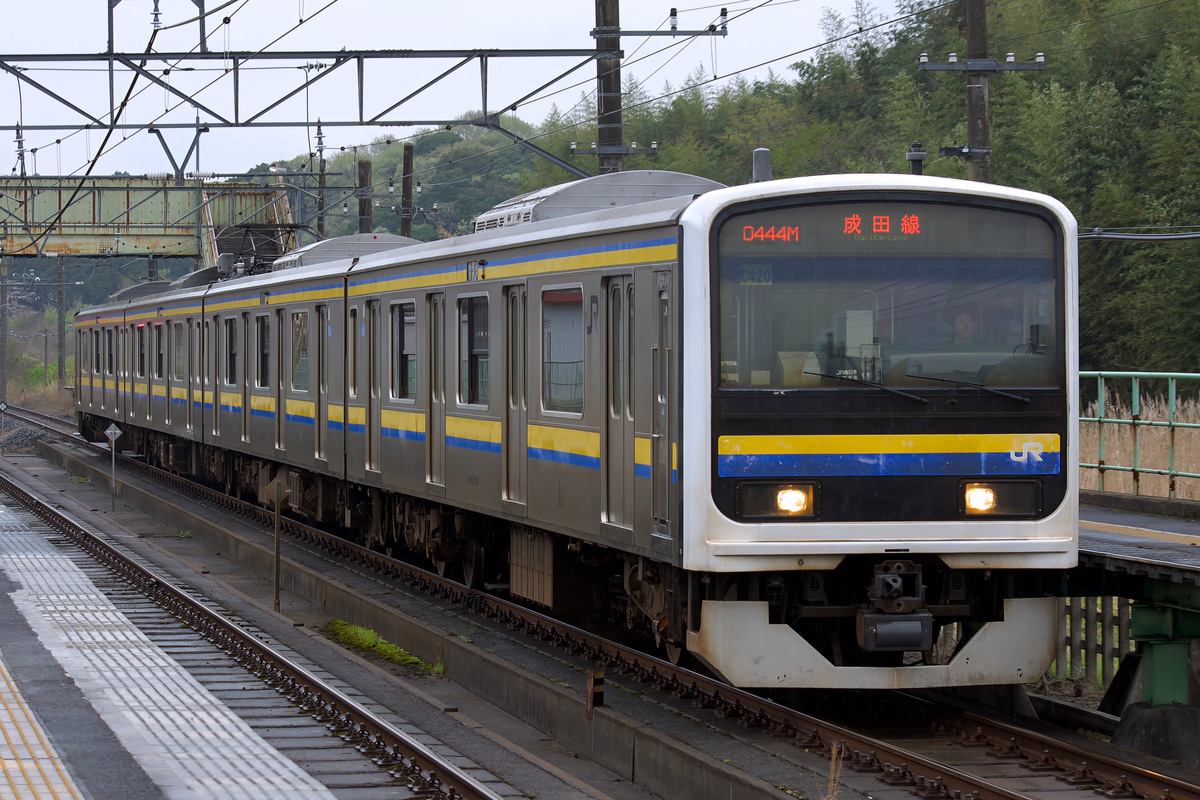 JR東日本 幕張車両センター 209系 マリC420編成