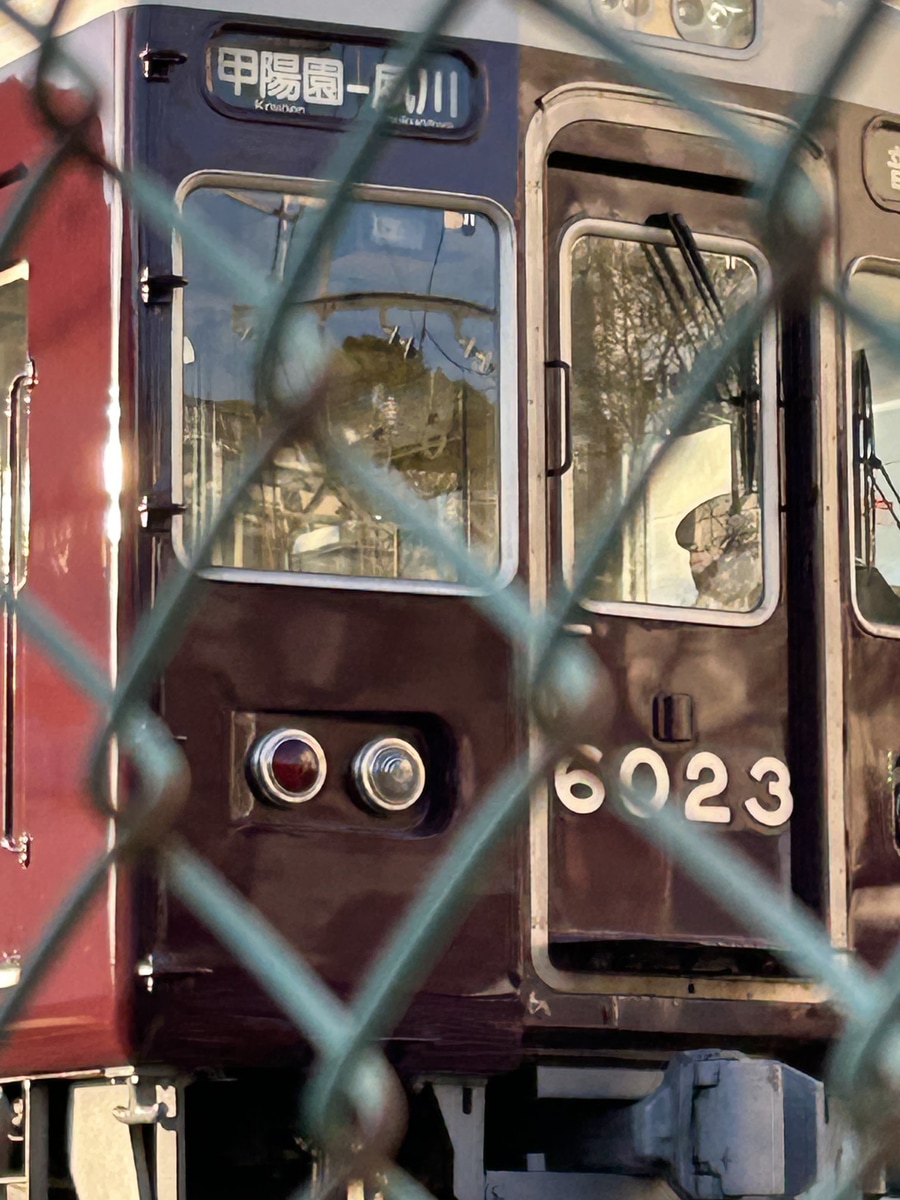 阪急電鉄 西宮車庫 6000系 6023f