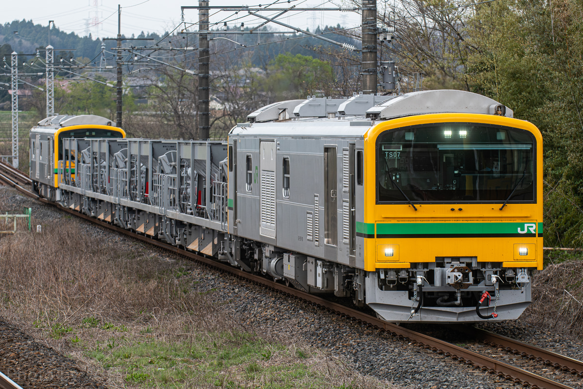 JR東日本 ぐんま車両センター GV-E197系 クンTS-07編成