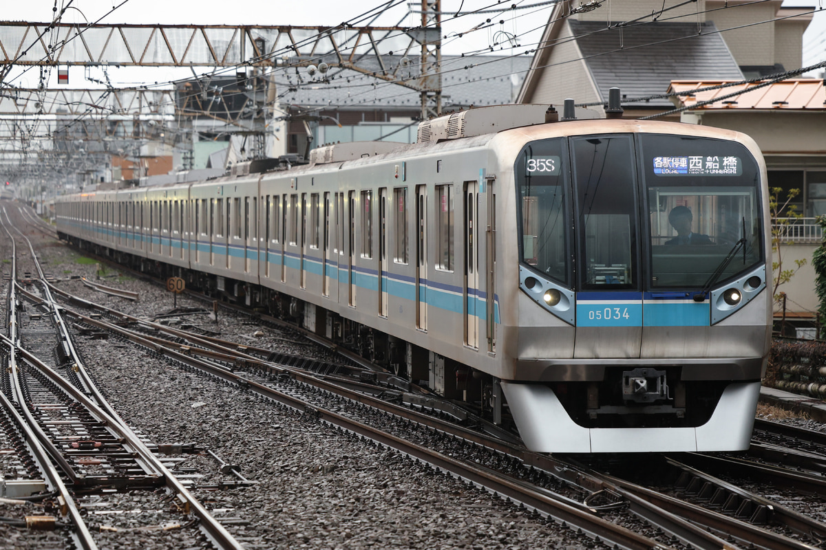 東京メトロ 深川検車区 05系 05-134F