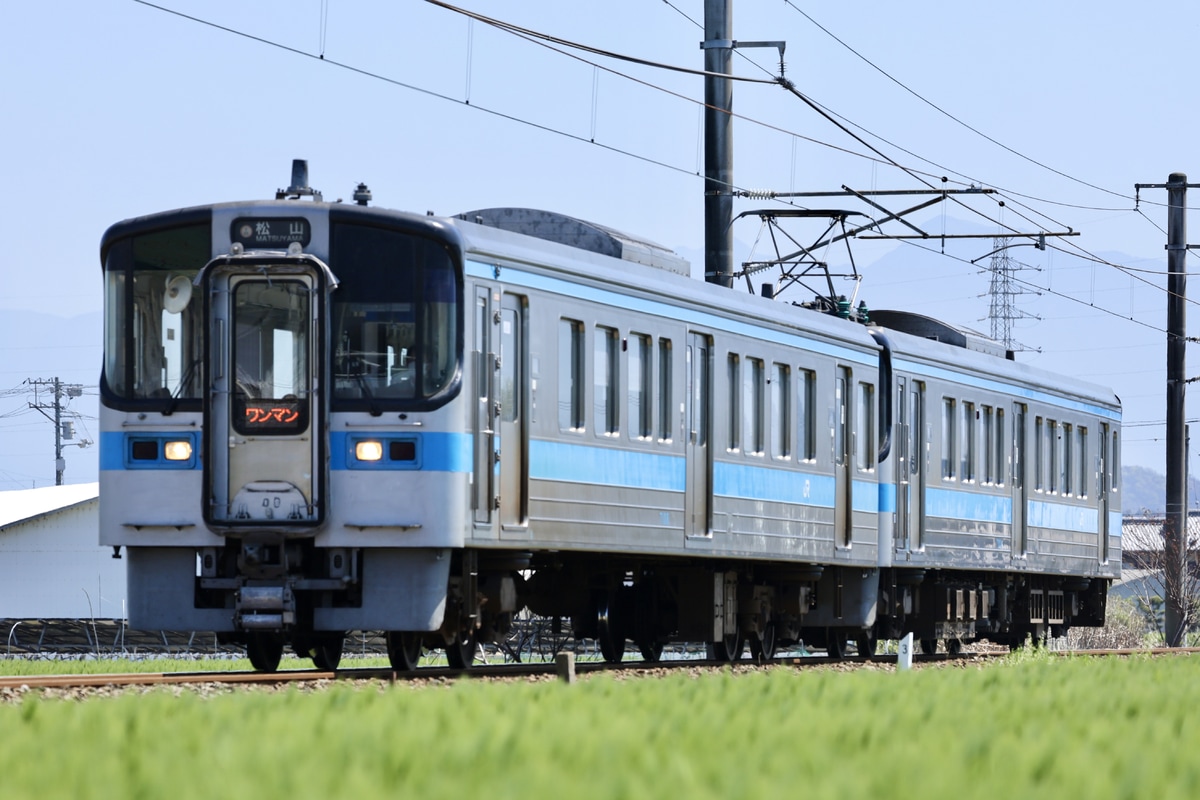JR四国 松山運転所 7000系 