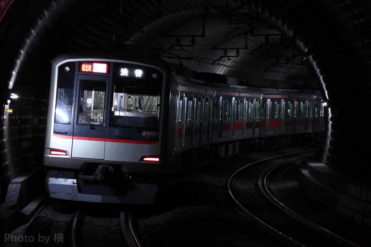 東急電鉄 元住吉検車区 5050系 4107F