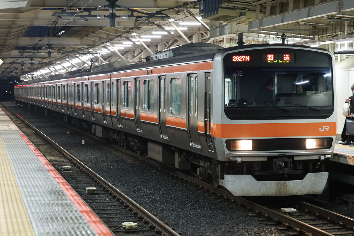 JR東日本 京葉車両センター E231系 ケヨMU16編成