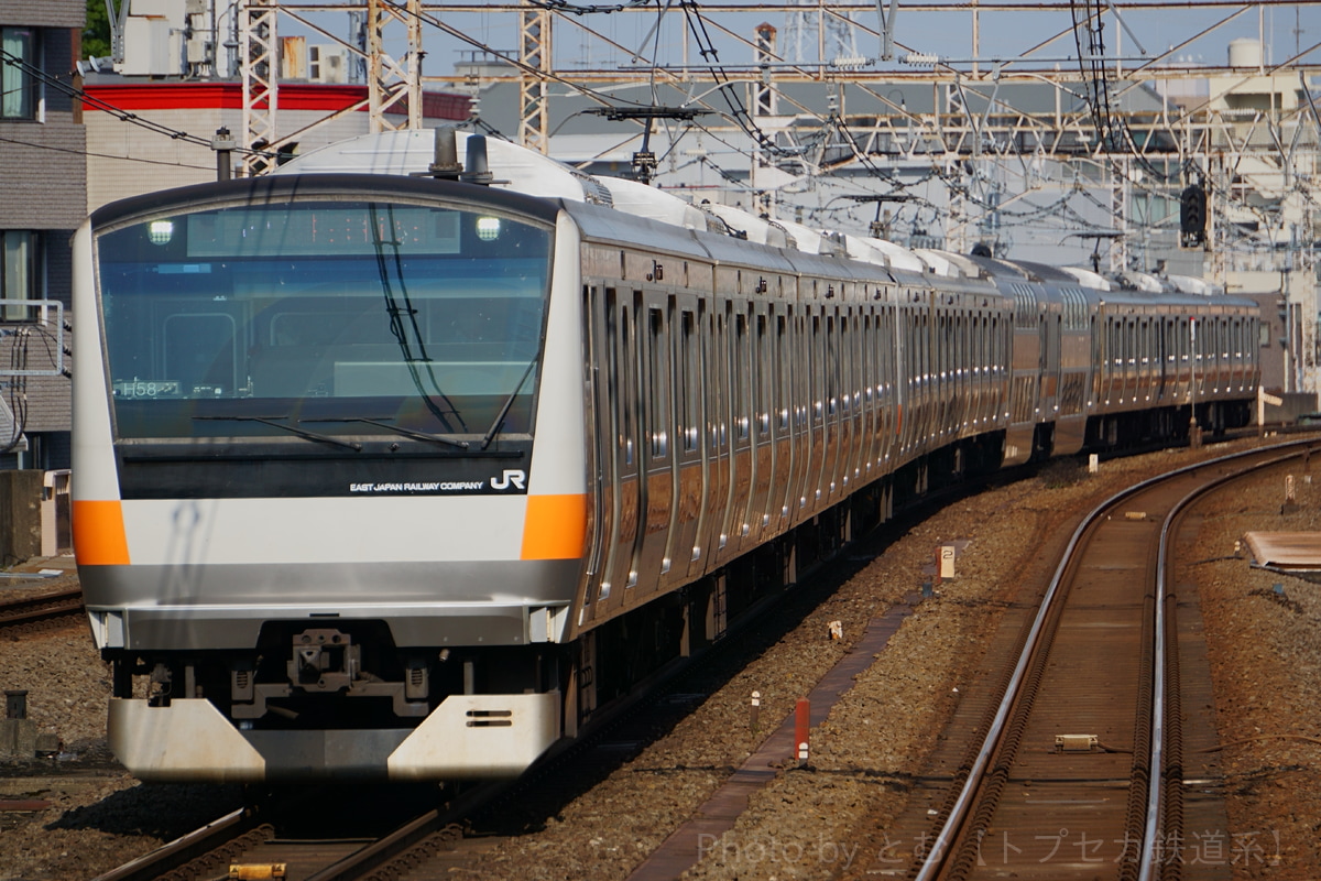 JR東日本 豊田車両センター本区 E233系 トタH58編成
