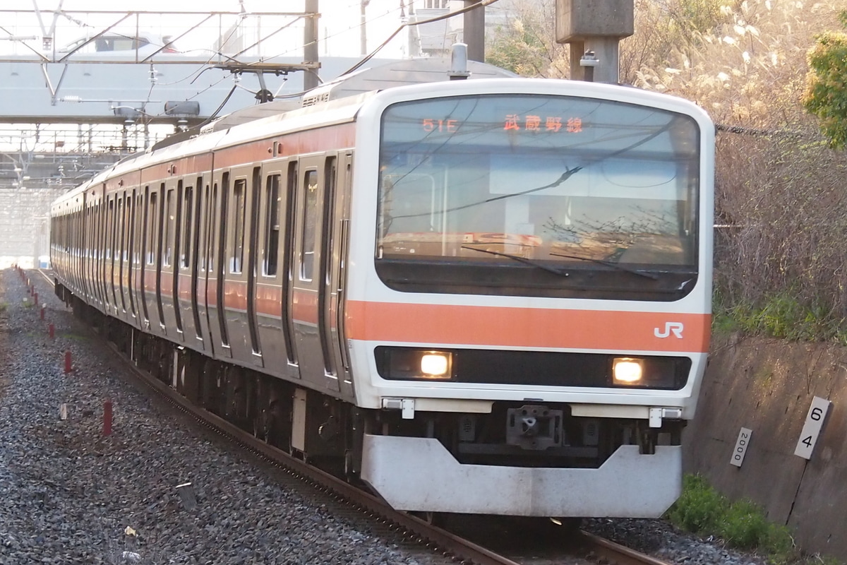 JR東日本 京葉車両センター 209系500番台 M72編成