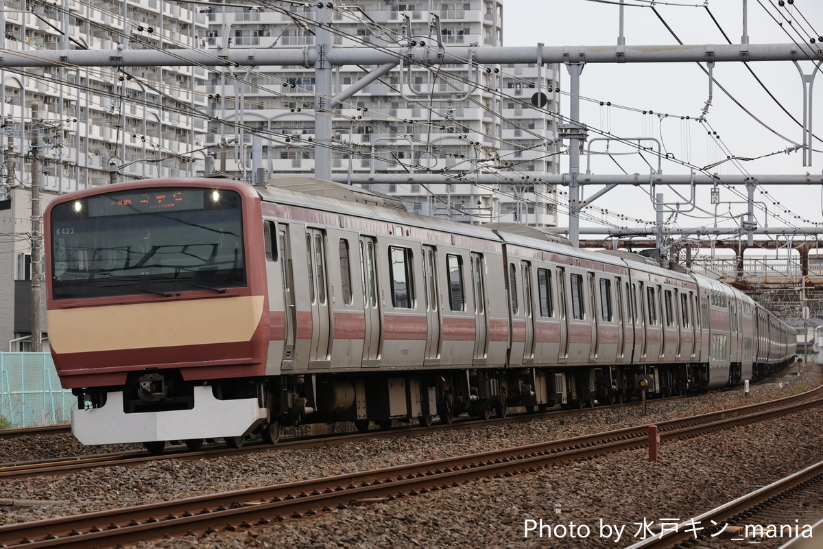 JR東日本 勝田車両センター E531系 カツK423編成
