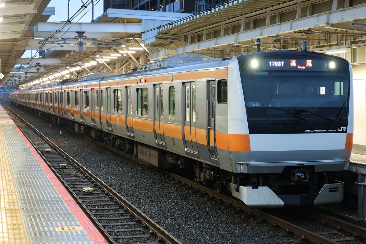 JR東日本 豊田車両センター本区 E233系 トタT25編成